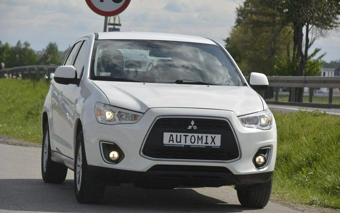 Mitsubishi ASX cena 45300 przebieg: 222900, rok produkcji 2013 z Lidzbark Warmiński małe 326